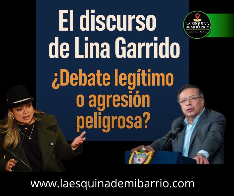 El discurso de Lina Garrido: ¿debate legítimo o agresión peligrosa?