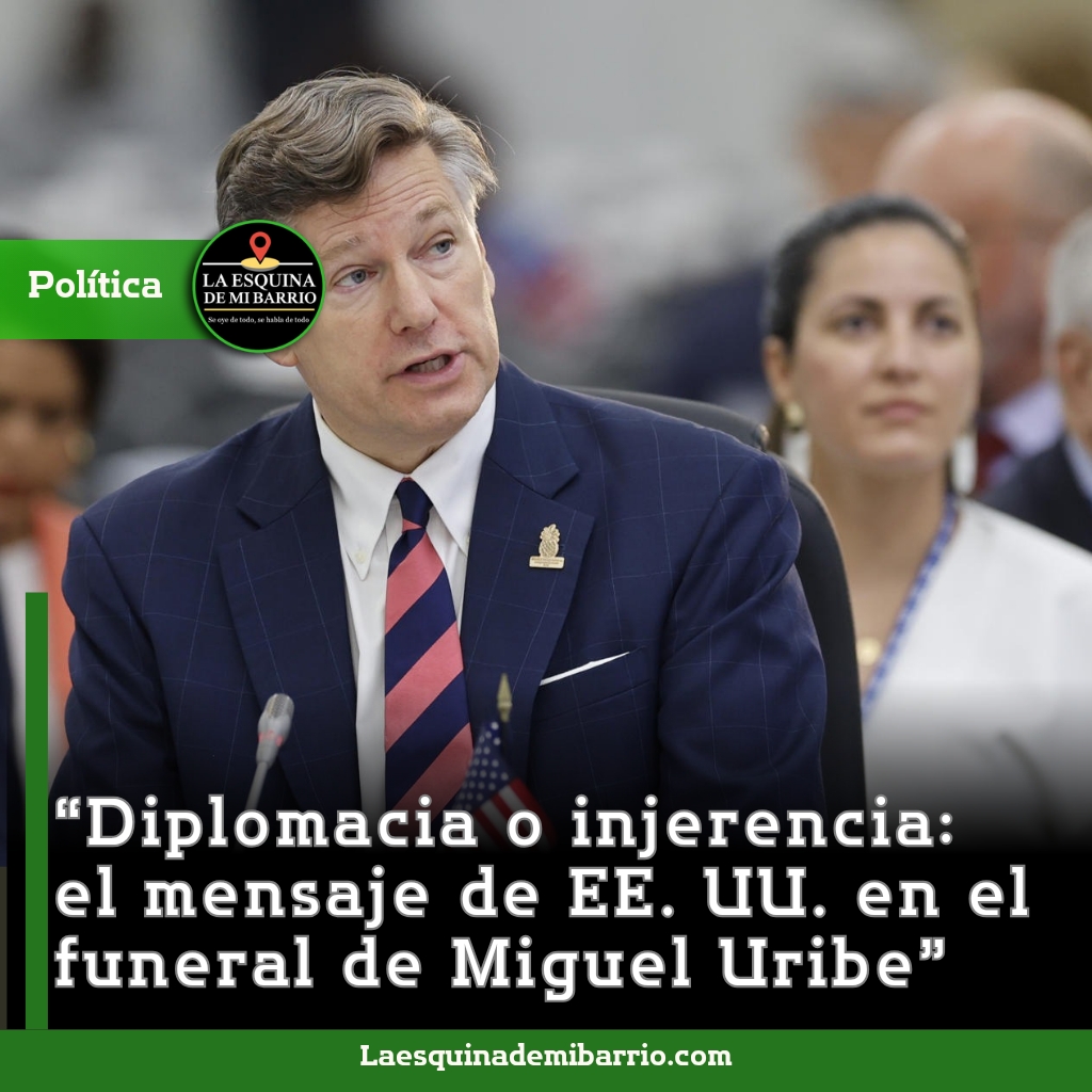 EE. UU. convierte el funeral de Miguel Uribe en escenario de presión política sobre Colombia