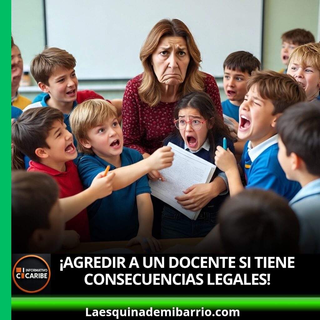 Agredir a un docente sí tiene consecuencias legales: lo que deben saber los estudiantes y padres